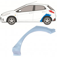 Hátsó sárvédő javító panel hoz Mazda 2 2007-2014 / Bal 12640