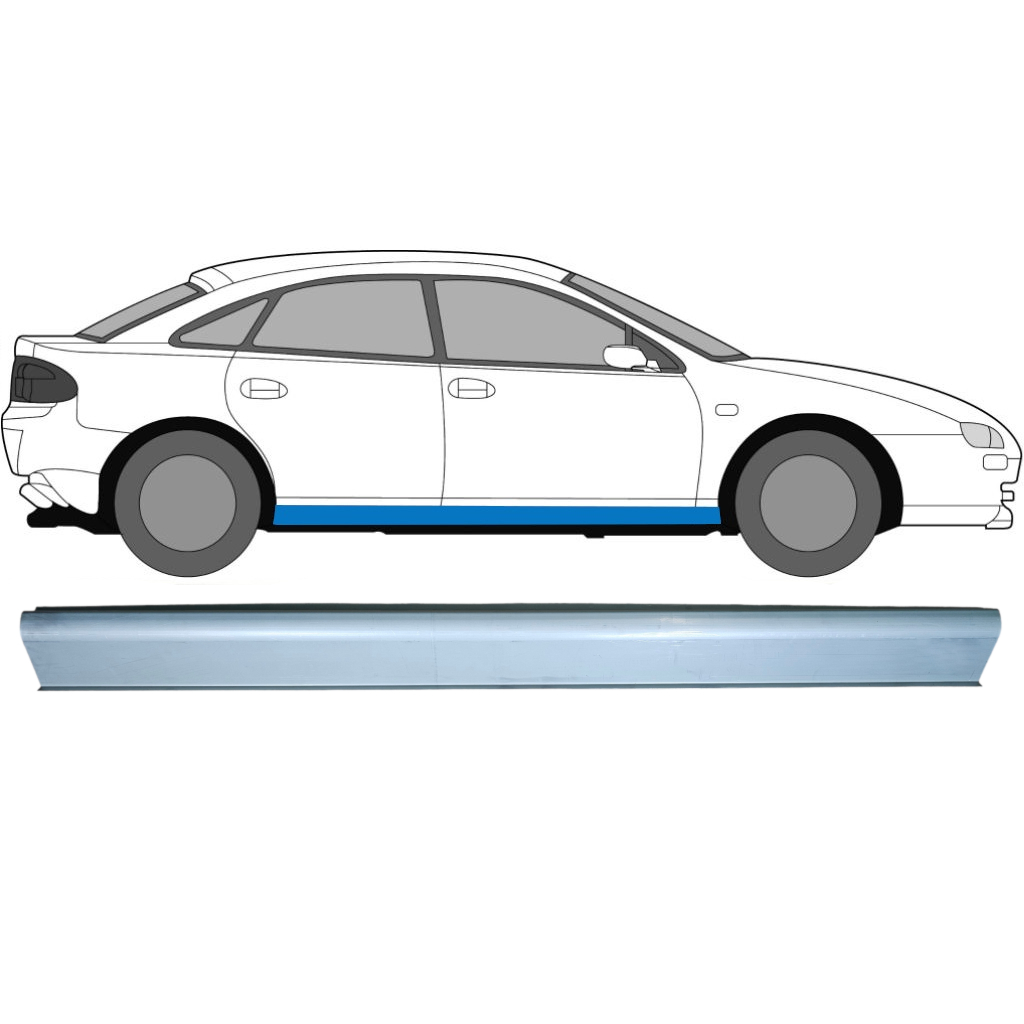Küszöb Javító Panel Hoz Mazda 323F 1994-1998 / Bal = Jobb (Szimmetrikus) 6684