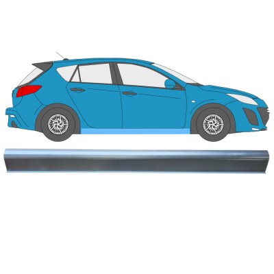 Küszöb javító panel hoz Mazda 3 2009-2013 / Bal = Jobb (szimmetrikus) 15012