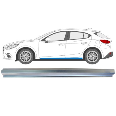 Küszöb javító panel hoz Mazda 3 2013-2019 / Bal 16344