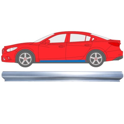 Alsó küszöb javító panel hoz Mazda 6 2012-2024 / Bal 16978