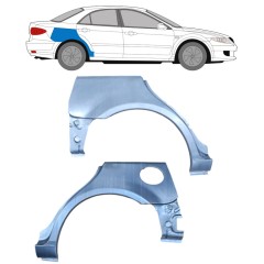 Hátsó sárvédő javító panel hoz Mazda 6 GG GY 2002-2007 / Bal+Jobb / HATCHBACK / Készlet 9165