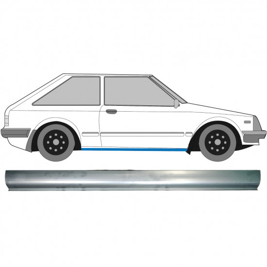 Küszöb javító panel hoz Mazda 323 Bd 1980-1993 / Bal = Jobb (szimmetrikus) 7196