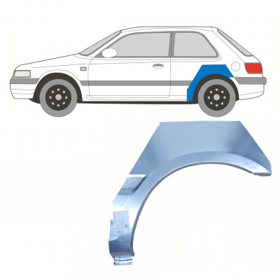 Hátsó sárvédő javító panel hoz Mazda 323 BG 1989-1994 / Bal 7982