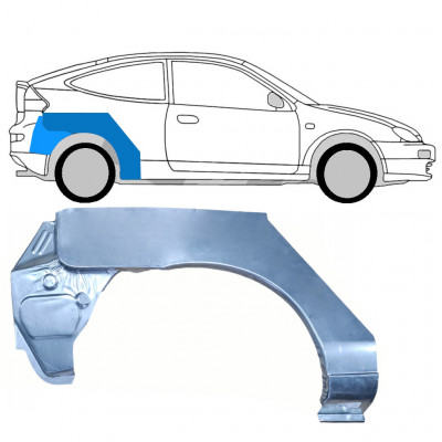 Hátsó sárvédő javító panel hoz Mazda 323 BH 1994-1998 / Jobb / COUPE 7984