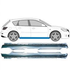 Teljes küszöb hoz Mazda 3 2003-2009 / Bal+Jobb / Készlet 10554