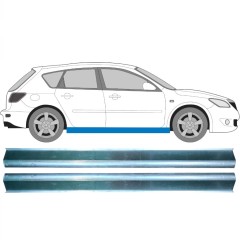 Küszöb javító panel hoz Mazda 3 2003-2009 / Bal+Jobb / Készlet 11357