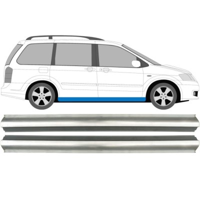Küszöb javító panel hoz Mazda MPV 1999-2006 / Bal = Jobb (szimmetrikus) / Készlet 10437