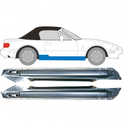 Teljes küszöb hoz Mazda MX-5 1989-1998 / Bal+Jobb / Készlet 9444