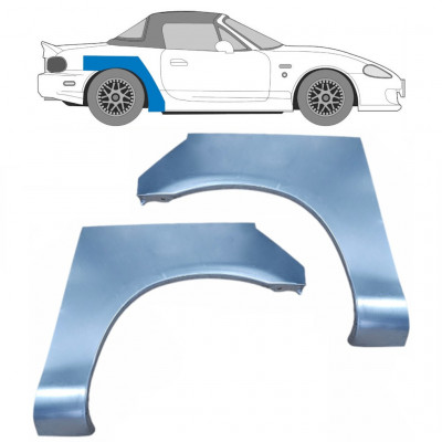 Hátsó sárvédő javító panel hoz Mazda MX-5 1998-2005 / Bal+Jobb / Készlet 9270