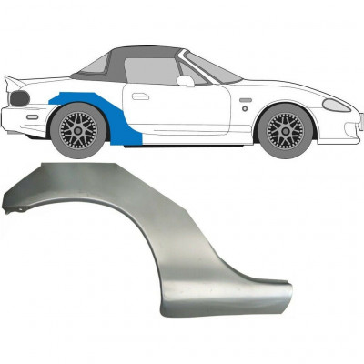 Hátsó sárvédő javító panel hoz Mazda MX-5 1998-2005 NB / Jobb 8031