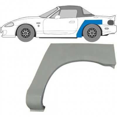 Hátsó sárvédő javító panel hoz Mazda MX-5 1998-2005 / Bal 5931