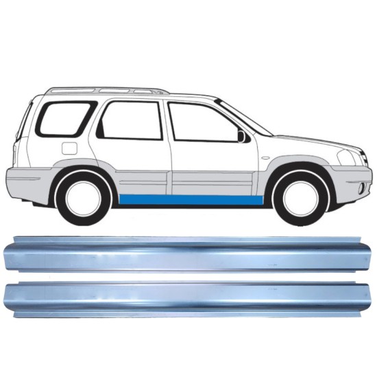 Küszöb javító panel hoz Mazda Tribute 2001-2008 / Bal+Jobb 15595