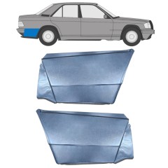 Hátsó sárvédő javító panel hoz Mercedes 190 W201 1982-1993 / Bal+Jobb / Készlet 10974