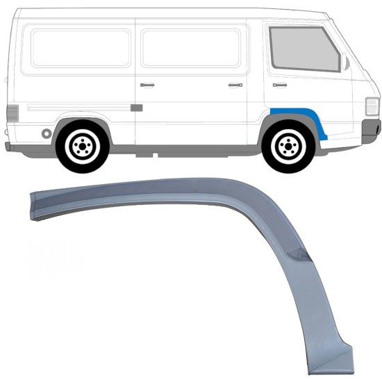 Első sárvédő javító panel hoz Mercedes MB 100 1988-1996 / Jobb 16859