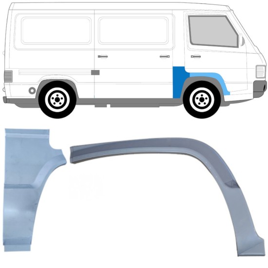 Javító panel készlet hoz Mercedes MB 100 1988-1996 / Jobb / 16965