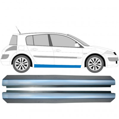 Küszöb javító panel hoz Renault Megane 2003-2012 / Bal+Jobb / Készlet 10581