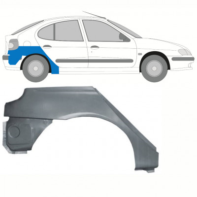 Hátsó sárvédő javító panel hoz Renault Megane 1995-2003 / Jobb 8394