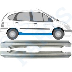 Teljes küszöb hoz Renault Megane I Scenic 1995-2003 / Bal+Jobb / Készlet 10117