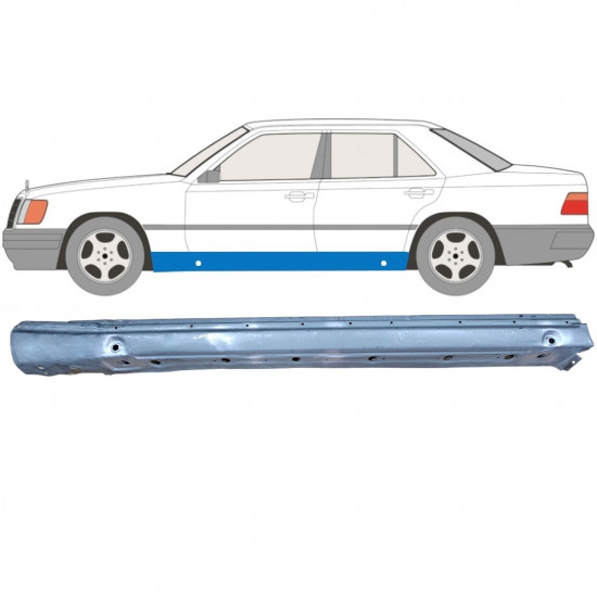 Teljes küszöb hoz Mercedes W124 1984-1996 / Bal 8308