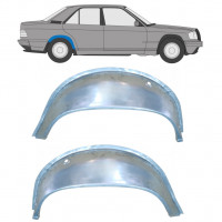 Belső hátsó kerékív javító panel hoz Mercedes 190 1982-1993 / Bal+Jobb / Készlet 9837