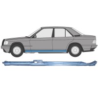 Küszöb javító panel hoz Mercedes 190 W201 1982-1993 / Bal 15128