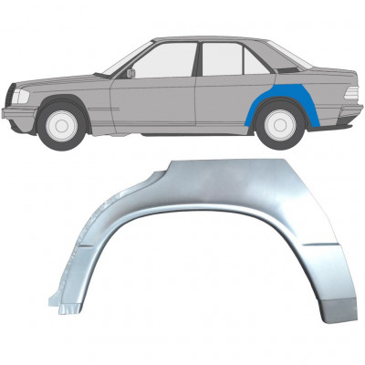 Hátsó sárvédő javító panel hoz Mercedes 190 1982-1993 / Bal 6710