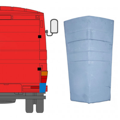 Hátsó sarok javító panel hoz Mercedes 406-608d 1968-1986 / Jobb 11440