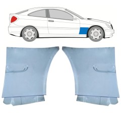 Első sárvédő javító panel hoz Mercedes CL-Class 203 2000-2008 / Bal+Jobb / Készlet 12698
