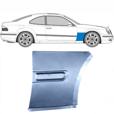 Első sárvédő javító panel hoz Mercedes CLK 1997-2003 / Jobb 11951