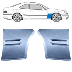 Első sárvédő javító panel hoz Mercedes CLK W208 1997-2003 / Bal+Jobb / Készlet 11956