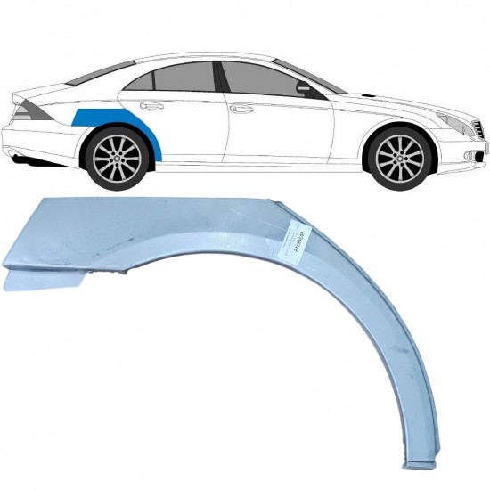 Hátsó sárvédő javító panel hoz Mercedes Cls-class 2004-2011 / Jobb 6762