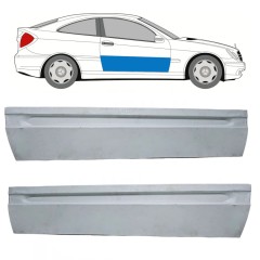 Ajtó javító panel hoz Mercedes CL-Class 203 2000-2008 / Bal+Jobb / Készlet 10689