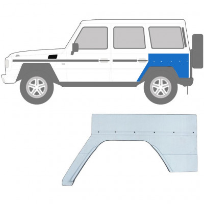 Hátsó sárvédő javító panel hoz Mercedes G-Class 1992- / Bal 8811