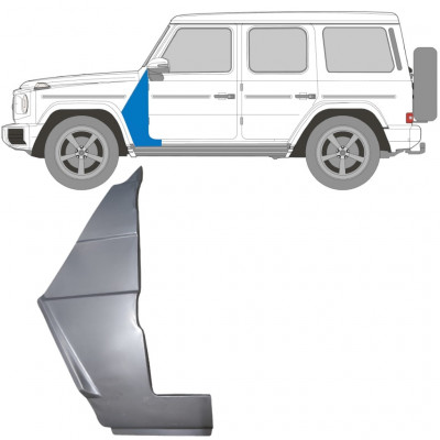 Első sárvédő javító panel hoz Mercedes G-Class 1979- / Bal 10713