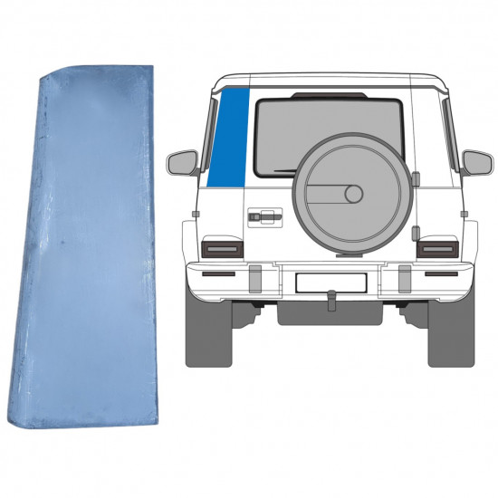 Hátsó sarok javító panel hoz Mercedes G-Class 1979- / Bal 8910