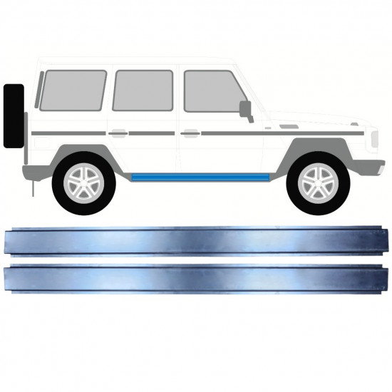 Belső küszöb javító panel hoz Mercedes G-Class 1979- / Bal = Jobb (szimmetrikus) / Készlet 11769