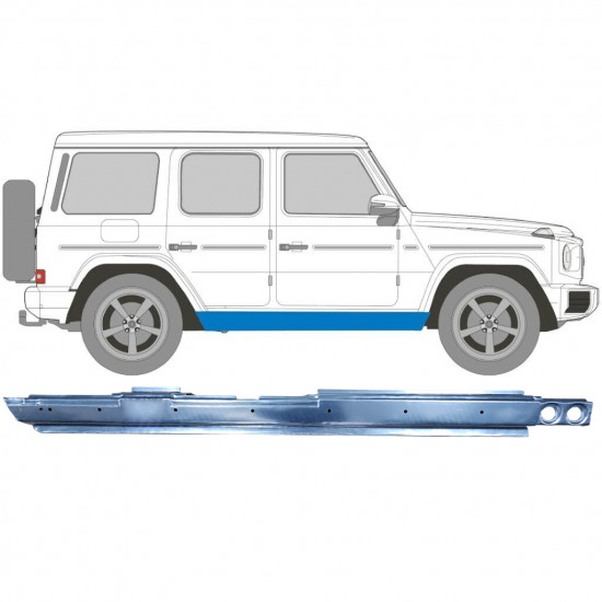 Küszöb javító panel hoz Mercedes G-Class 1979- / Jobb 5070