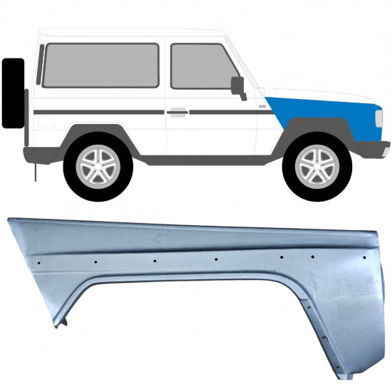 Első sárvédő hoz Mercedes G-Class 1979-1992 / Jobb 6517