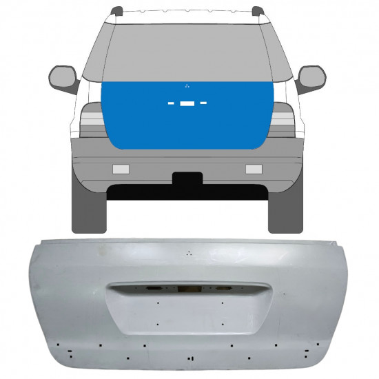 Hátsó ajtó javító panel hoz Mercedes M-class 1998-2005 6730