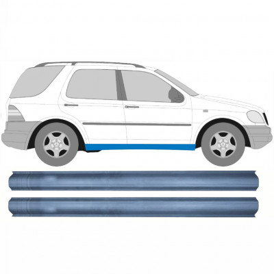 Küszöb javító panel hoz Mercedes M-class 1998-2005 / Bal = Jobb (szimmetrikus) / Készlet 9517