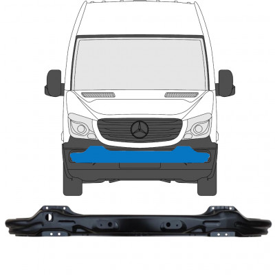 Első lökhárító merevítő hoz Mercedes Sprinter 2013-2018 9018