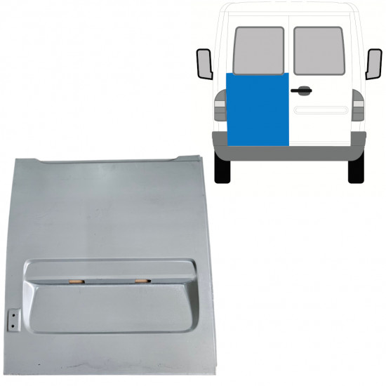 Magas hátsó ajtó javító panel hoz Mercedes Sprinter 1995-2006 / Bal 7417
