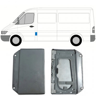 Üzemanyag-töltő fedél  hoz Mercedes Sprinter 1995-2006 / Bal 9331