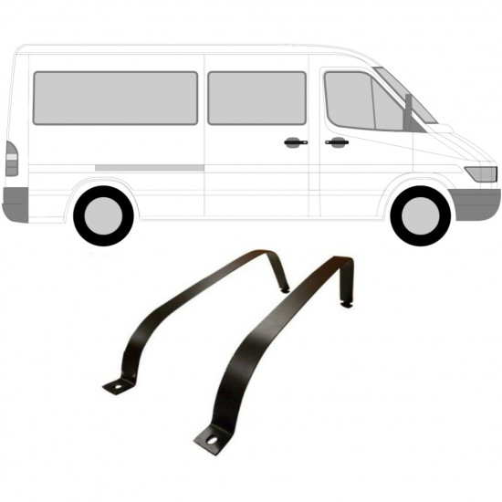 Tartószalag üzemanyagtartály hoz Mercedes Sprinter 1995-2006 6758