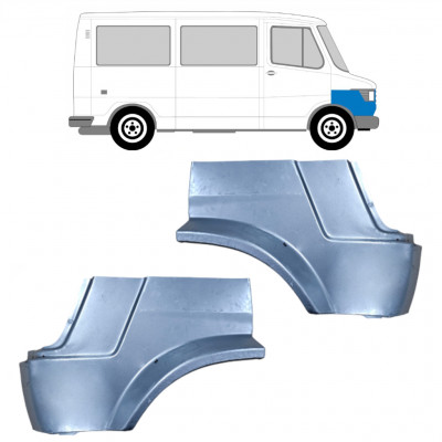 Első sárvédő javító panel hoz Mercedes T1 1977-1996 / Bal+Jobb / Készlet 9561