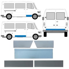 Ajtó javító panel hoz Mercedes T1 207-410 1977-1995 / Bal+Jobb / Készlet 12633