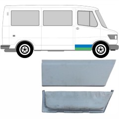 Belső és külső első ajtó javító panel hoz Mercedes T1 207-410 1977-1995 / Jobb / Készlet 5233