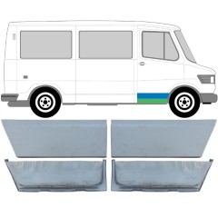 Első ajtó javító lemez hoz Mercedes T1 207-410 1977-1995 / Készlet 11851