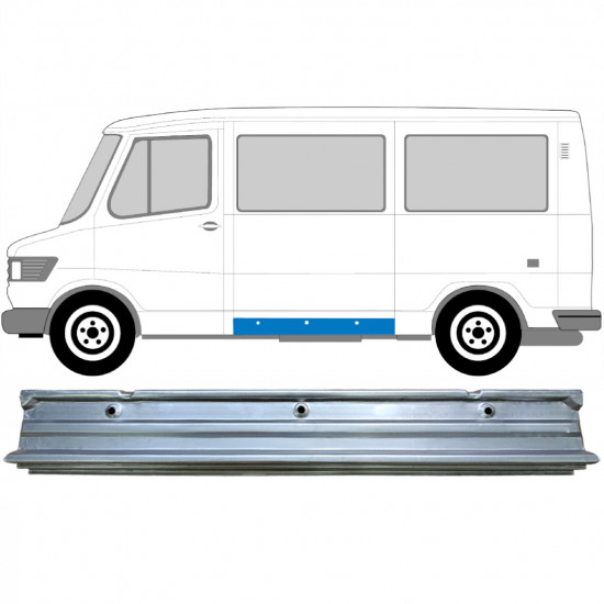 Belső küszöb javító panel hoz Mercedes T1 1977-1996 / Bal 6712